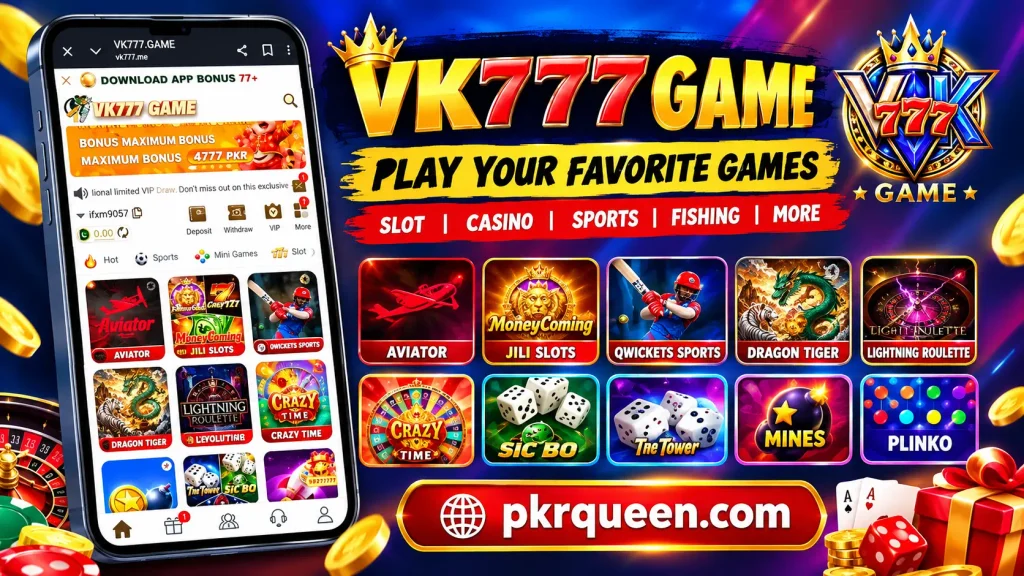 VK777 Game Game APK, Login, Games and Safety